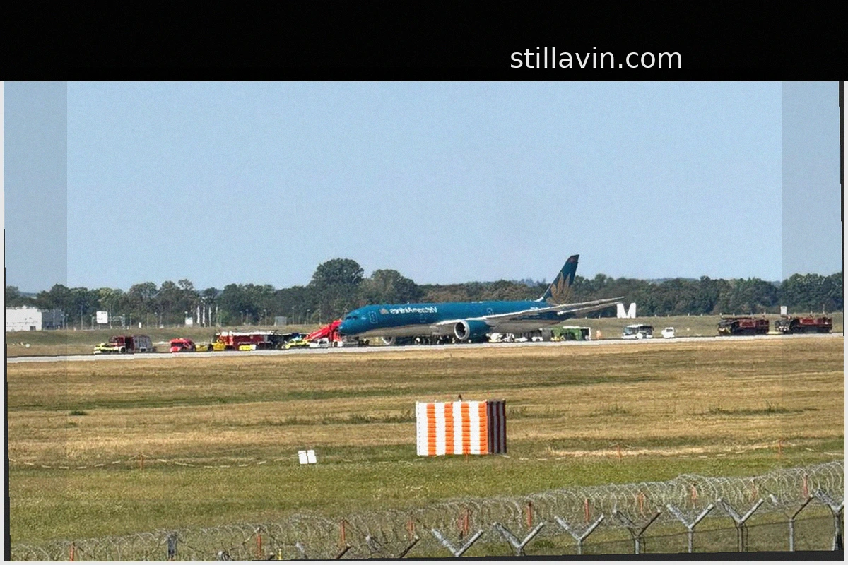 Flughafen München: Vietnam Airlines Maschine hebt spät ab und dreht um